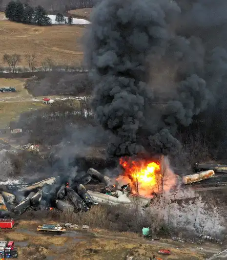 TRAIN DERAILMENT OHIO